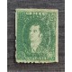 ARGENTINA 1864 GJ 23e RIVADAVIA DE 10Cts ESTAMPILLA DE GRAN CALIDAD VARIEDAD PAPEL ACARTONADO E IMPRESION MUY CARGADA Y EMPASTADA, MUY RARO SELLO U$ 95 +